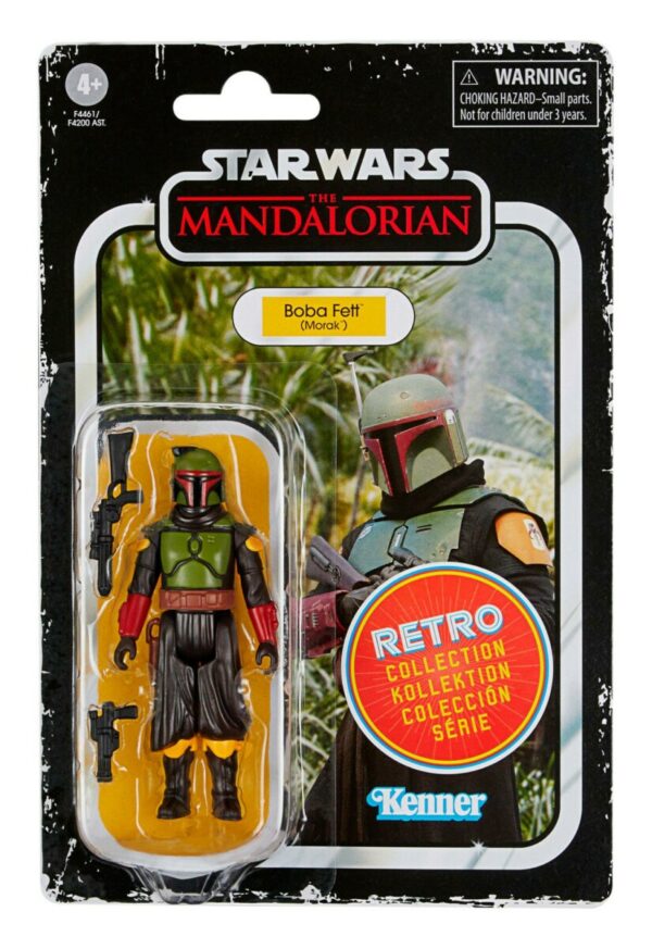 Star Wars The Mandalorian Retro Collection Actionfigur 2022 Boba Fett (Morak) 10 cm