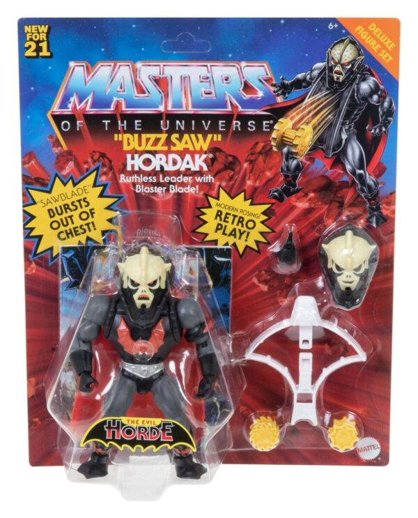 Masters of the Universe Deluxe Actionfigur 2021 Buzz Saw Hordak 14 cm