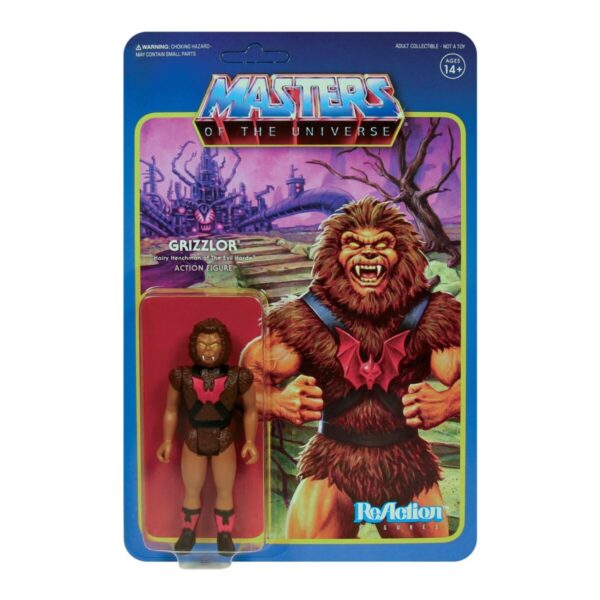 Masters of the Universe ReAction Actionfigur Wave 5 Grizzlor 10 cm Masters of the Universe ReAction Actionfigur Wave 5 Grizzlor 10 cm