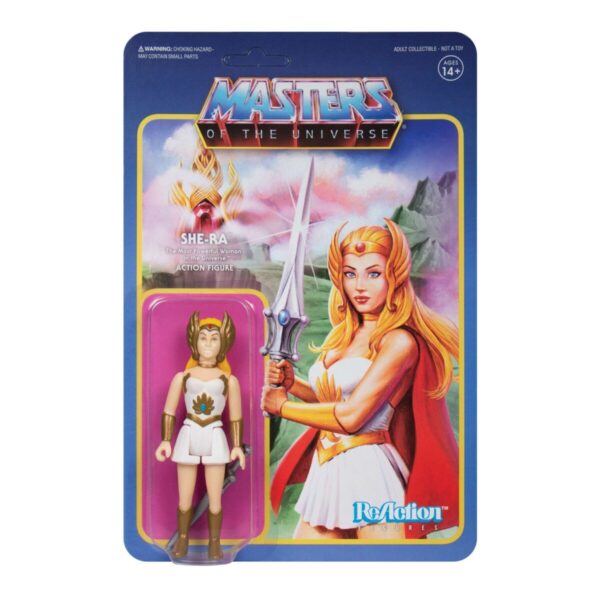 Masters of the Universe ReAction Actionfigur Wave 5 She-Ra 10 cm Masters of the Universe ReAction Actionfigur Wave 5 She-Ra 10 cm