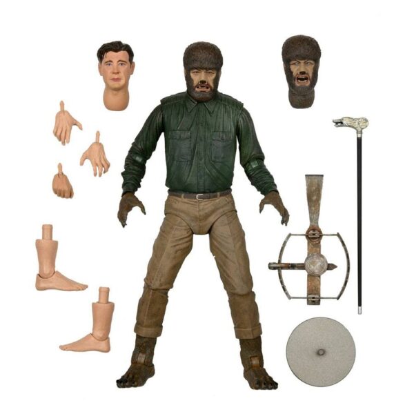 The Wolf Man Universal Monsters Actionfigur Ultimate 18 cm