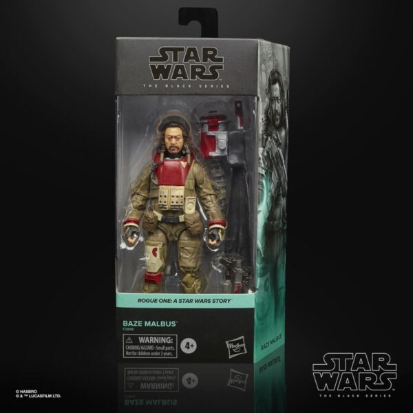 hr_hasf2898_a Star Wars Rogue One Black Series Actionfigur 2021 Baze Malbus 15 cm