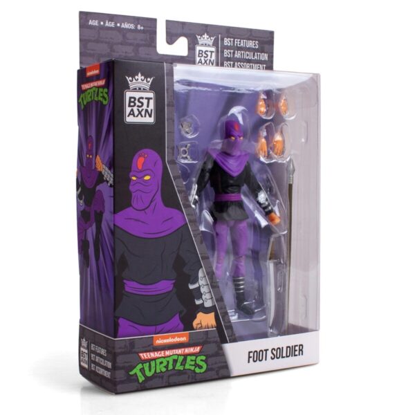 hr_tlsbatmntfoowb01_b Foot Soldier Teenage Mutant Ninja Turtles BST AXN Actionfigur 13 cm