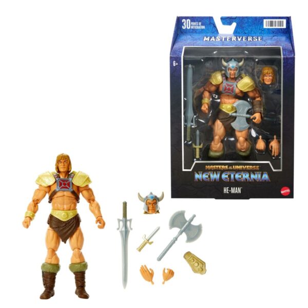 hr_matthdr37_d Masters of the Universe New Eternia Masterverse Actionfigur 2022 Viking He-Man 18 cm