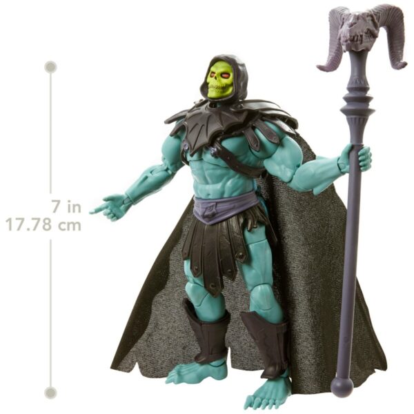 Masters of the Universe New Eternia Masterverse Actionfigur 2022 Barbarian Skeletor 18 cm – Bild 5