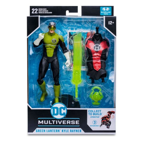 x_mcf15481_g Kyle Rayner (Blackest Night) DC Multiverse Build A Actionfigur 18 cm