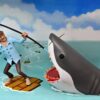 Toony Terrors Jaws + Quint, Der weiße Hai Actionfiguren Doppelpack 15 cm