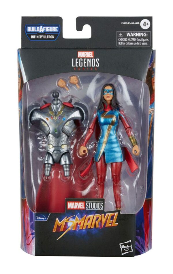 x_hasf3857_i Ms. Marvel Marvel Legends Series Actionfigur 2022 Infinity Ultron BAF: Ms. Marvel 15 cm