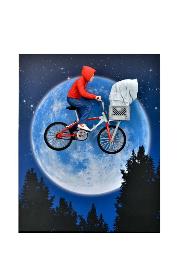 hr_neca55065 E.T. - Der Außerirdische Actionfigur Elliott und E.T. on Bicycle 13 cm B-Ware
