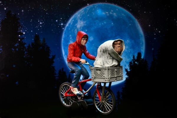 hr_neca55065_e E.T. - Der Außerirdische Actionfigur Elliott und E.T. on Bicycle 13 cm B-Ware