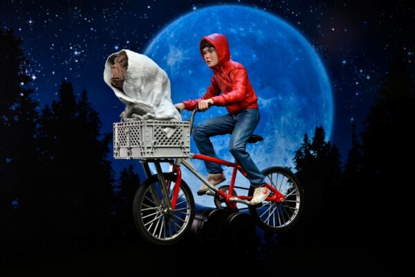 hr_neca55065_h E.T. - Der Außerirdische Actionfigur Elliott und E.T. on Bicycle 13 cm B-Ware
