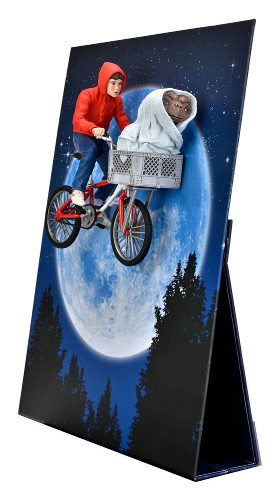 x_neca55065_b E.T. - Der Außerirdische Actionfigur Elliott und E.T. on Bicycle 13 cm B-Ware