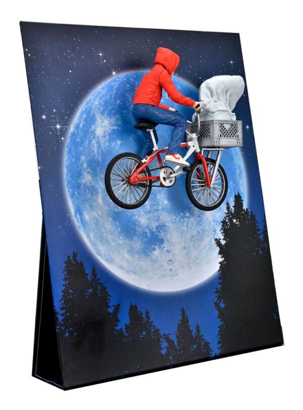 x_neca55065_c E.T. - Der Außerirdische Actionfigur Elliott und E.T. on Bicycle 13 cm B-Ware
