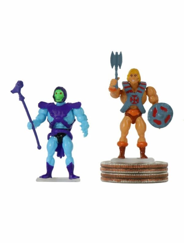 World's Smallest: Masters of the Universe Micro Actionfiguren 2er Set He-Man Skeletor