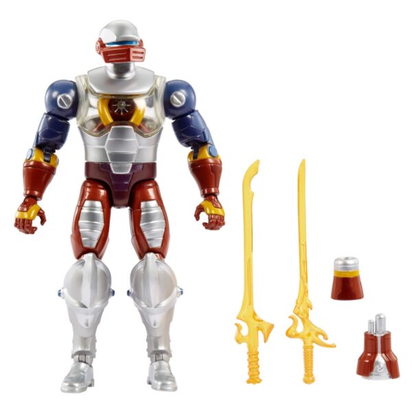 hr_matthlb40_a Masters of the Universe: Revelation Masterverse Actionfigur Roboto 18 cm