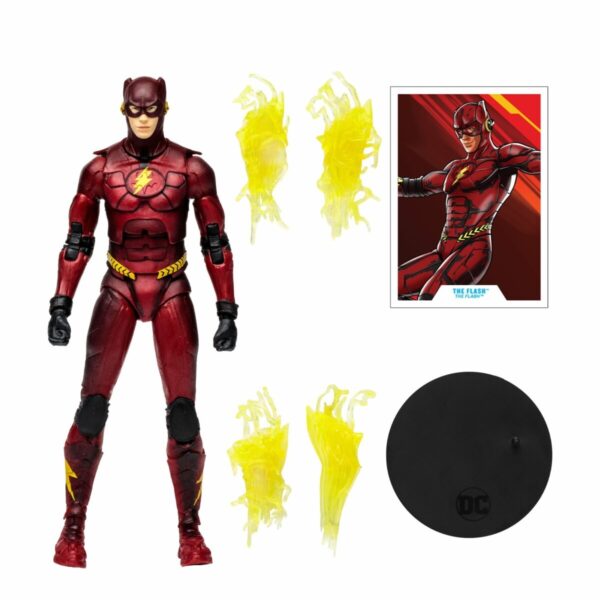 DC The Flash Movie Actionfigur The Flash (Batman Costume) 18 cm – Bild 3