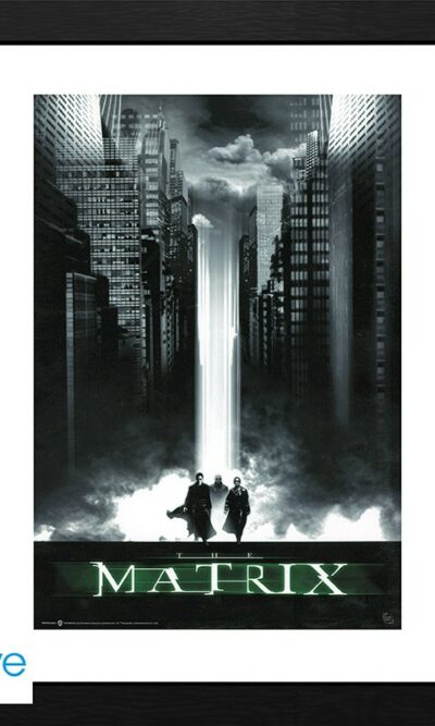 Matrix - gerahmtes Bild "The Matrix" (30x40)