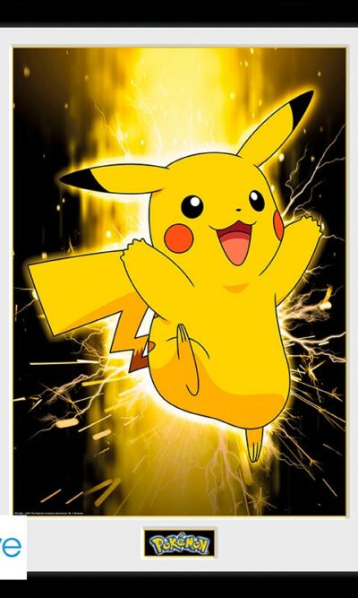 Pokémon - gerahmtes Bild "Pikachu" (30x40)