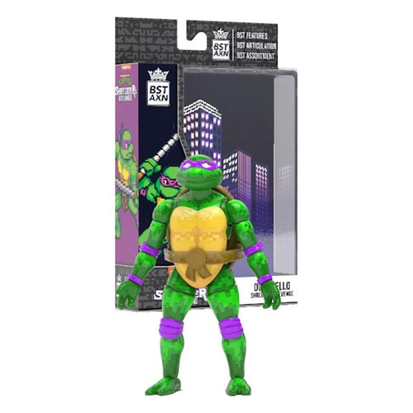 Teenage Mutant Ninja Turtles BST AXN Actionfigur NES 8-Bit Donatello Exclusive 13 cm