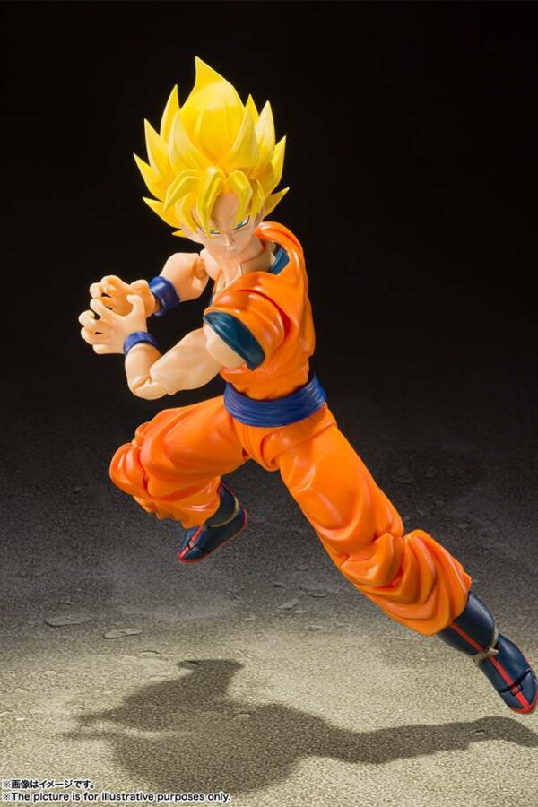 Dragon Ball Z Super Saiyan Full Power Son Goku S.H. Figuarts Actionfigur 14 cm