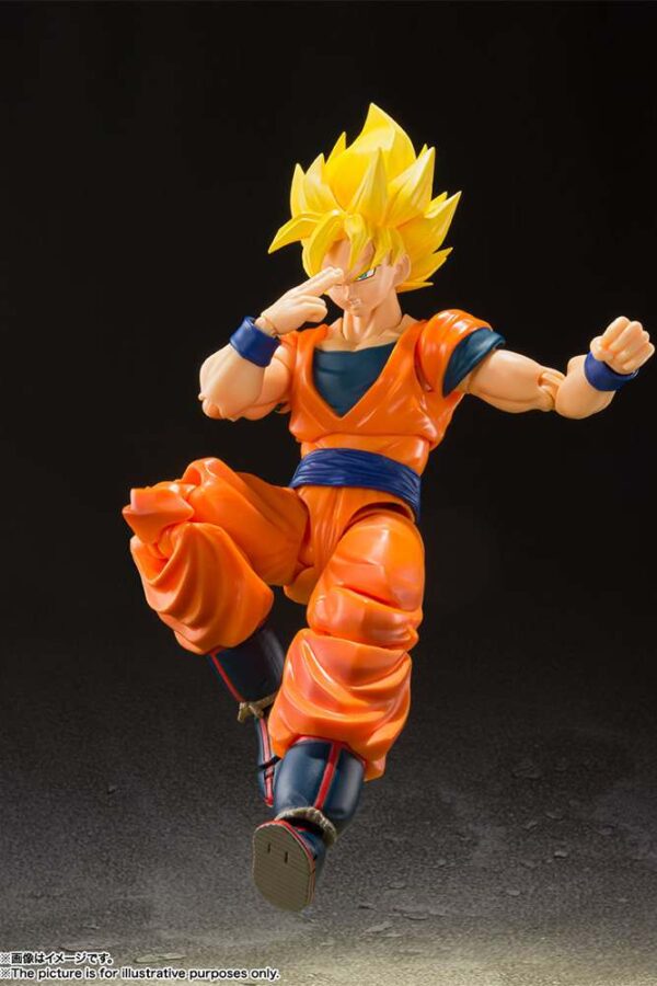 Dragon Ball Z Super Saiyan Full Power Son Goku S.H. Figuarts Actionfigur 14 cm