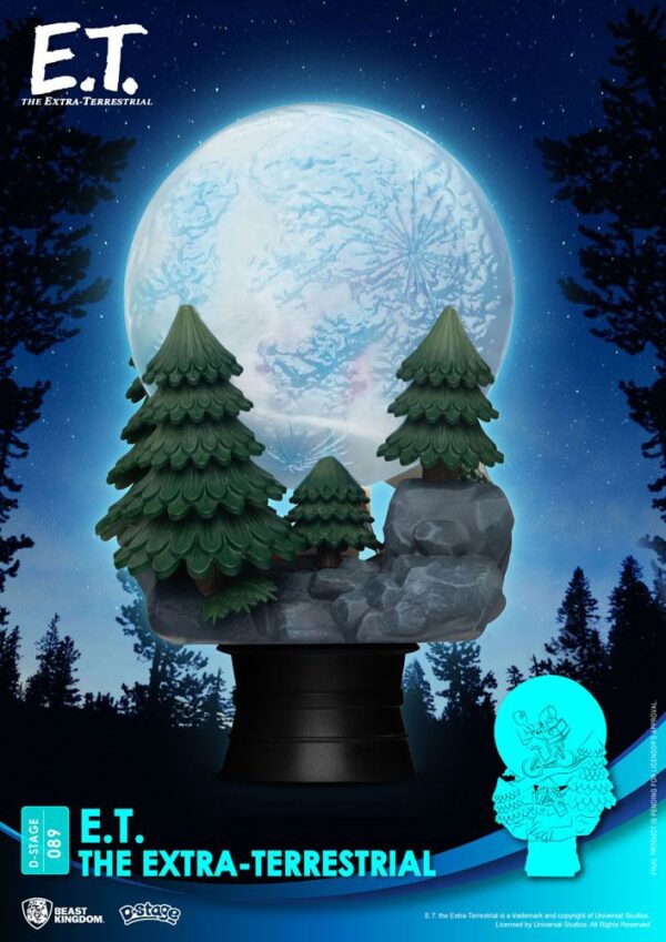 x_bkdds-089_e E.T. Der Außerirdische D-Stage PVC Diorama Iconic Scene 15 cm