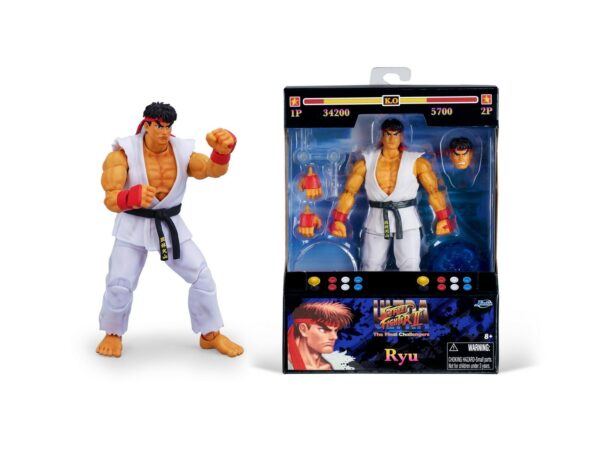 JADA253252025_03 Street Fighter II: The Final Challengers Actionfigur 1/12 Ryu 15 cm