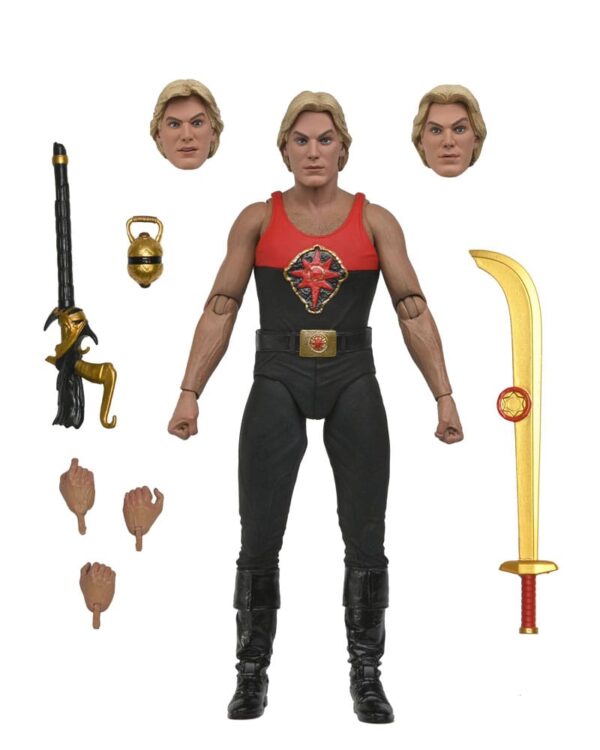 Flash Gordon (1980) Actionfiguren Ultimate Flash Gordon + Ming + Vultan 18 cm