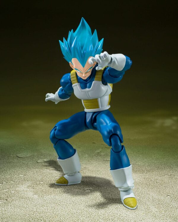x_btn66458-7 Dragon Ball Super S.H. Figuarts Actionfigur Super Saiyan God Super Saiyan Vegeta Unwavering Saiyan Pride 14 cm