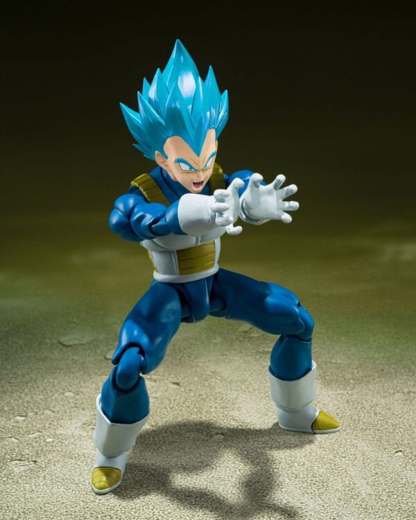 x_btn66458-7_a Dragon Ball Super S.H. Figuarts Actionfigur Super Saiyan God Super Saiyan Vegeta Unwavering Saiyan Pride 14 cm