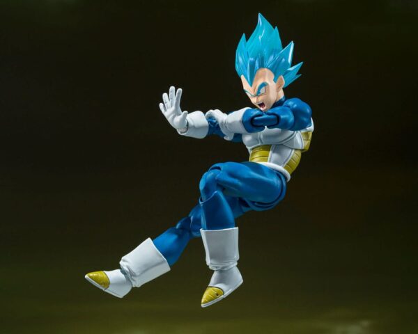x_btn66458-7_e Dragon Ball Super S.H. Figuarts Actionfigur Super Saiyan God Super Saiyan Vegeta Unwavering Saiyan Pride 14 cm