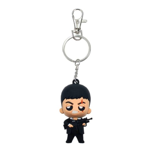 Scarface Gummi-Schlüsselanhänger Tony Montana 6 cm