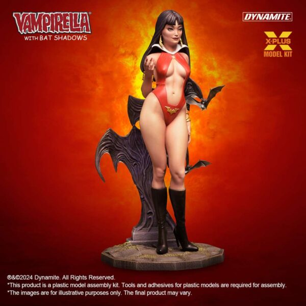98253c Vampirella With Bat Shadows 1/8 Model Kit