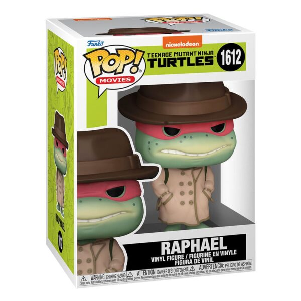 Teenage Mutant Ninja Turtles POP! Vinyl Figuren Michelangelo Sausage Nunchucks + Raphael w/Coat & Hat 9 cm