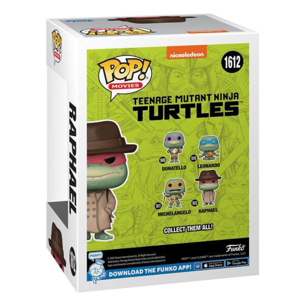 Teenage Mutant Ninja Turtles POP! Vinyl Figuren Michelangelo Sausage Nunchucks + Raphael w/Coat & Hat 9 cm