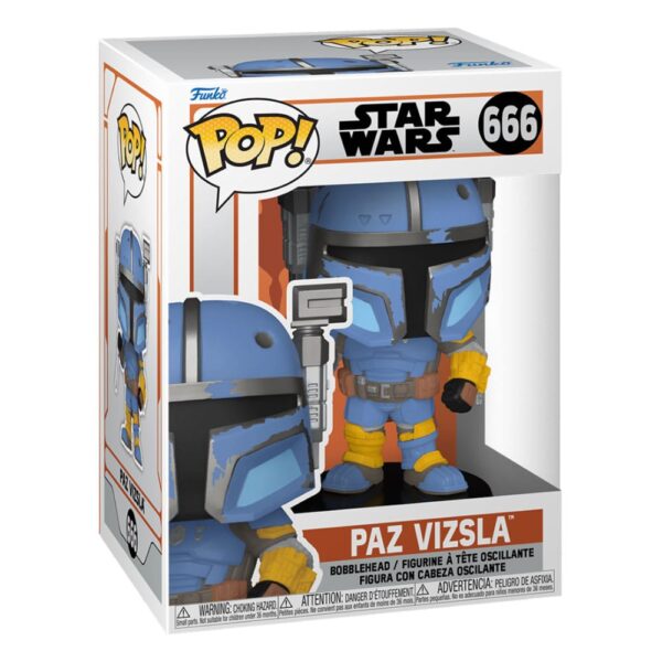 Star Wars: The Mandalorian POP! Vinyl Figuren Paz Vizsla & Bo-Katan w/Darksaber and Jet Pack 9 cm
