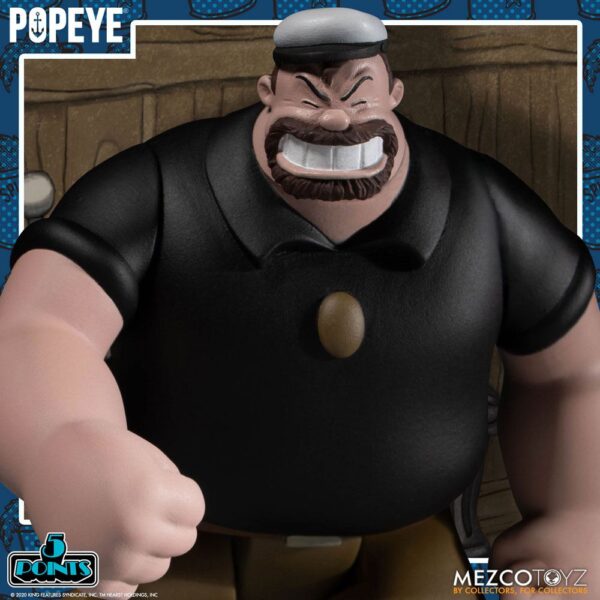 x_mez18060_h Popeye 5 Points Actionfiguren Deluxe Box Set 9 cm