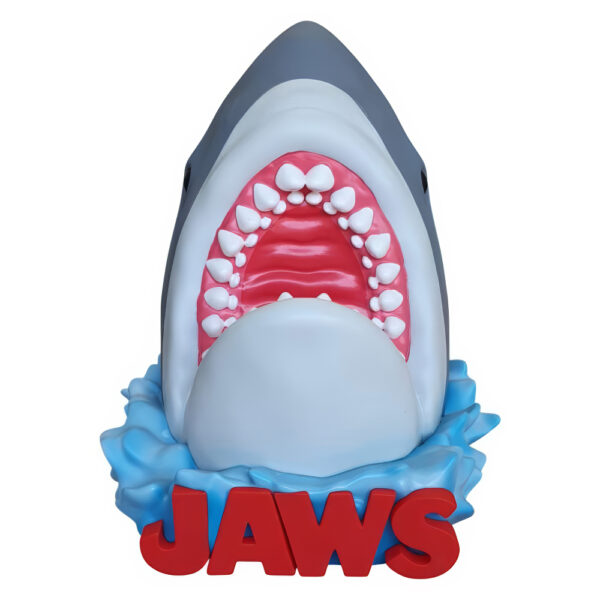 101015b-topaz-upscale-1000w Kopie Der weiße Hai Spardose Jaws 20 cm