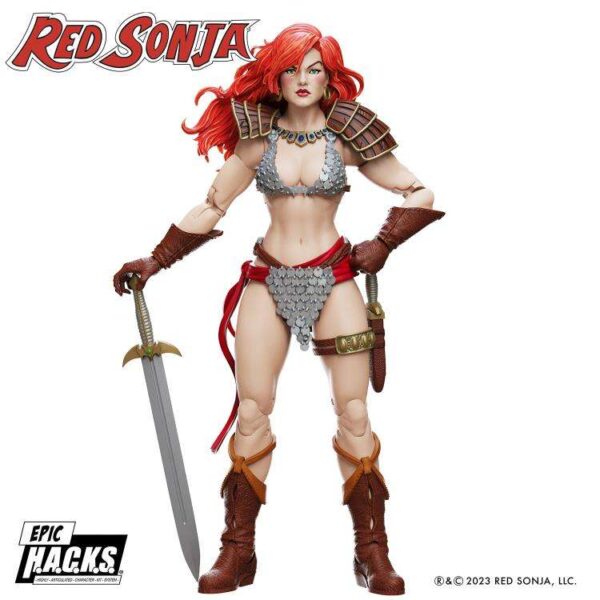 97364 Red Sonja 50th Anniversary Epic H.A.C.K.S. Actionfigur 15 cm