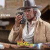 Zurück in die Zukunft III Movie Masterpiece Actionfigur 1/6 Doc Brown 32 cm