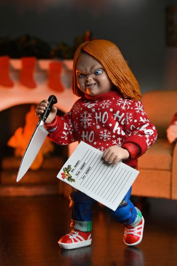 NECA Ultimate Holiday Chucky Actionfigur Krakomatx_neca42995_h Chucky Die Mörderpuppe Actionfigur Ultimate Chucky (Holiday Edition)