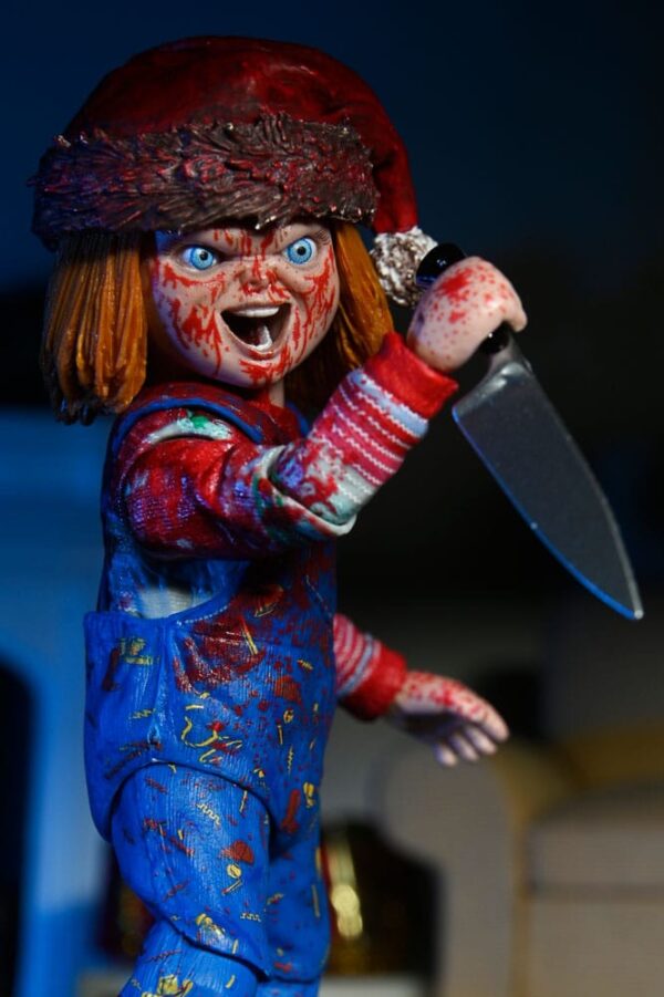 NECA Ultimate Holiday Chucky Actionfigur Krakomatx_neca42995_n Chucky Die Mörderpuppe Actionfigur Ultimate Chucky (Holiday Edition)