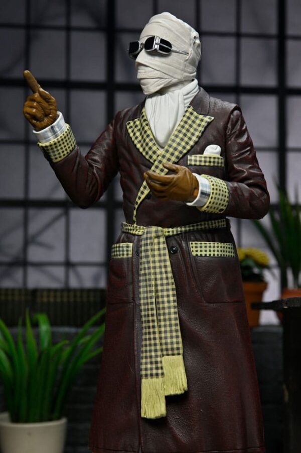 Universal Monsters Actionfigur Ultimate The Invisible Man (Kemp House) 18 cm