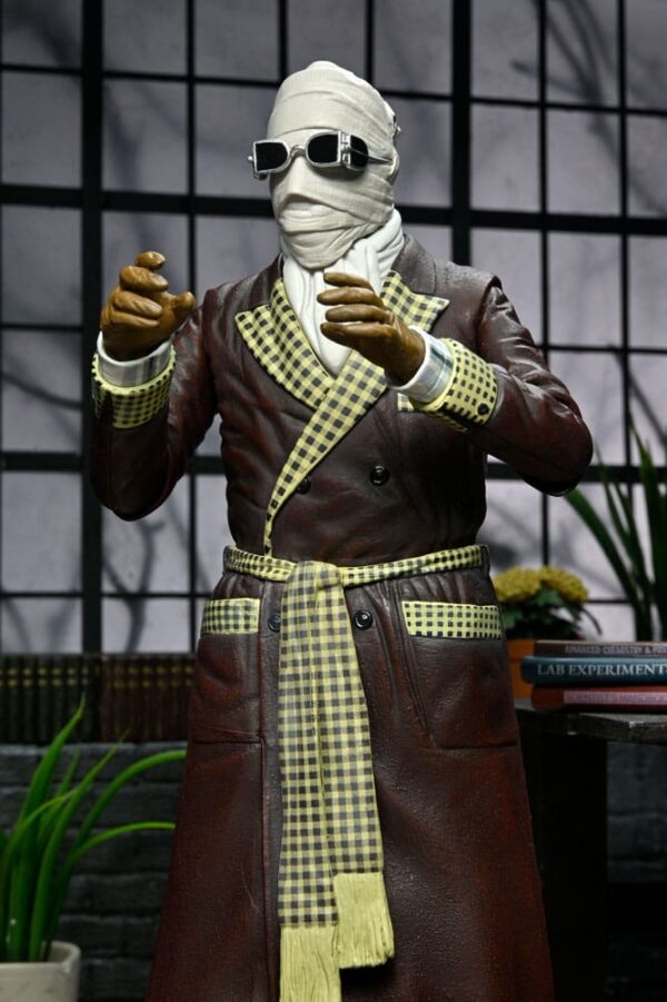 Universal Monsters Actionfigur Ultimate The Invisible Man (Kemp House) 18 cm