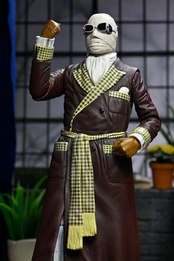 Universal Monsters Actionfigur Ultimate The Invisible Man (Kemp House) 18 cm