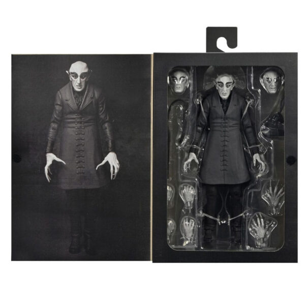 Nosferatu Actionfigur Ultimate Count Orlok 18 cm Black & White