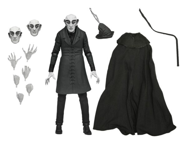 Nosferatu Actionfigur Ultimate Count Orlok 18 cm Black & White