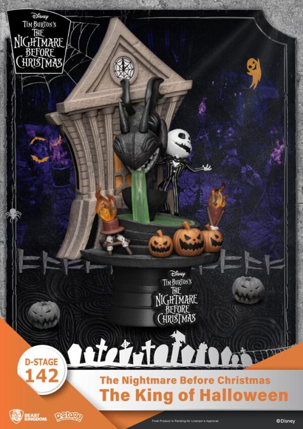 Nightmare before Christmas D-Stage PVC Diorama The King of Halloween 15 cm