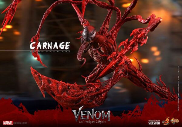 Hot Toys Venom: Let There Be Carnage Movie Masterpiece Series PVC Actionfigur 1:6 Carnage 43 cm 05 Venom: Let There Be Carnage Movie Masterpiece Series PVC Actionfigur 1/6 Carnage 43 cm
