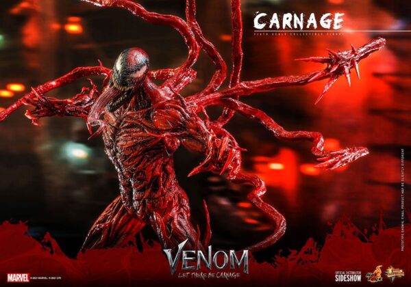 Hot Toys Venom: Let There Be Carnage Movie Masterpiece Series PVC Actionfigur 1:6 Carnage 43 cm 06 Venom: Let There Be Carnage Movie Masterpiece Series PVC Actionfigur 1/6 Carnage 43 cm